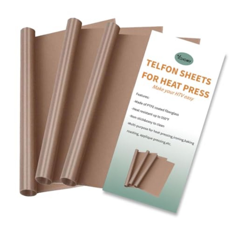 Heat Press Teflon Sheet - Teflon Sheets for Heat Press, Non-stick