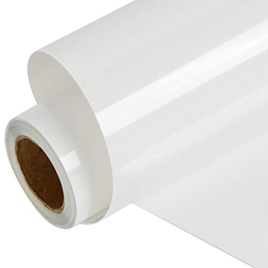 Heat Transfer Vinyl Roll - White Heat Transfer Vinyl, 12