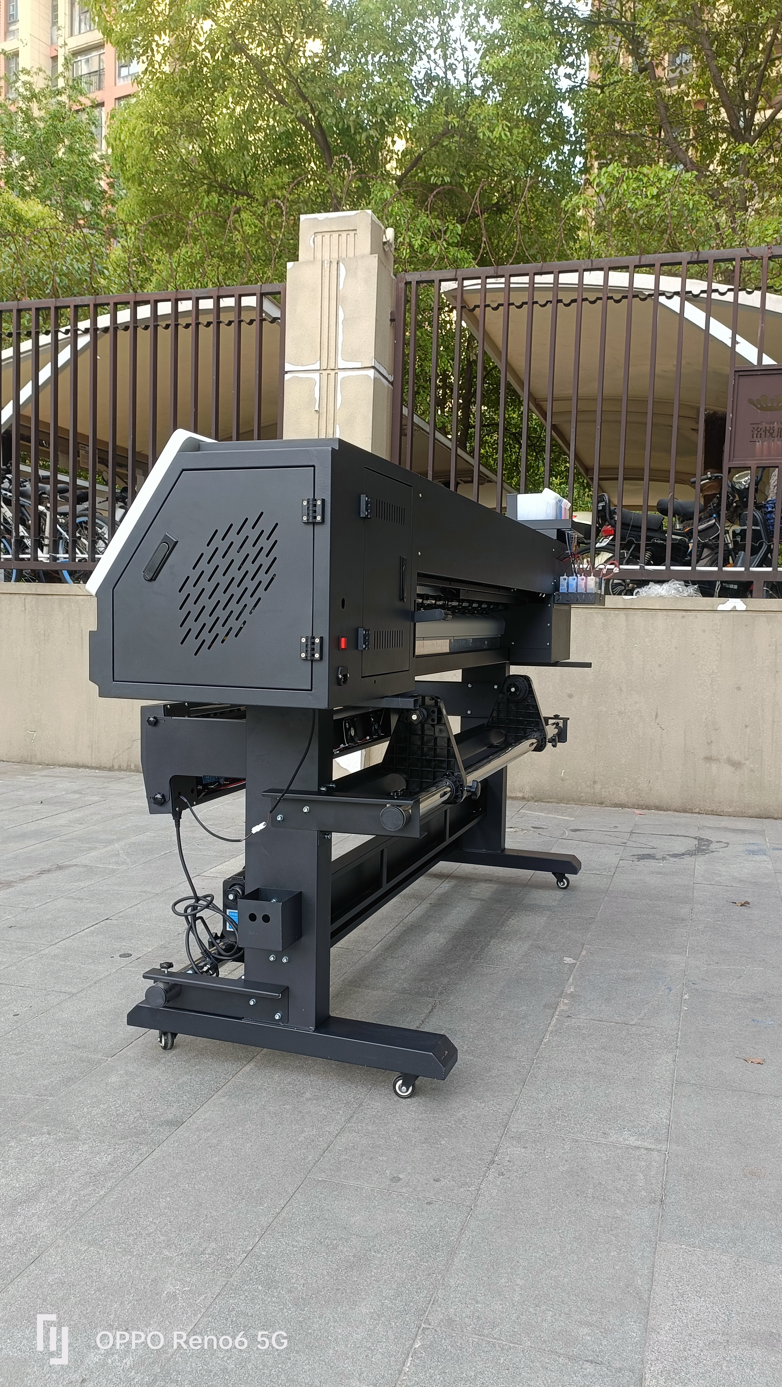 High speed roll multicolor Ink - Commercial Vinyl Printing Machine บทวิจารณ์และราคา