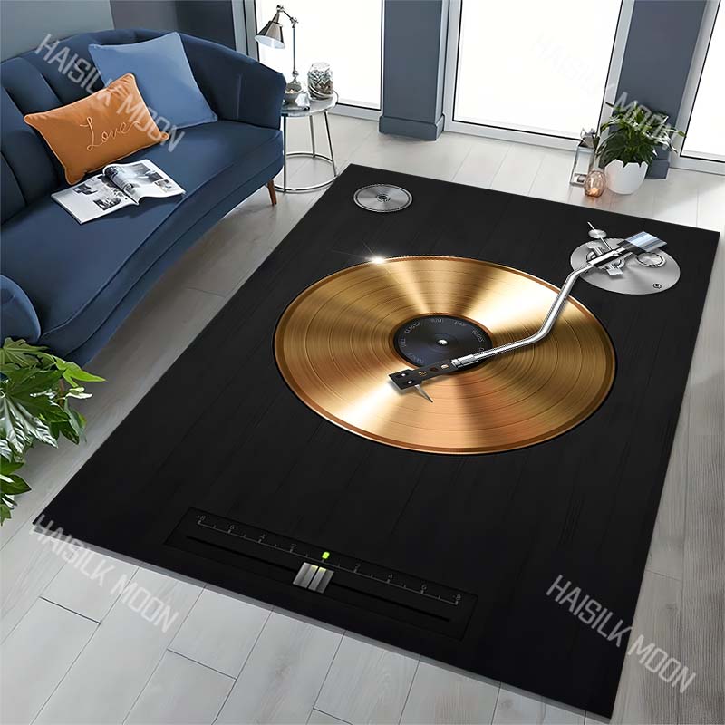 Golden vinyl record turntable  - Commercial Vinyl Printing Machine บทวิจารณ์และราคา