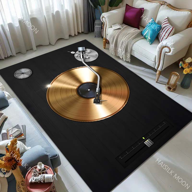 Golden vinyl record turntable  - Commercial Vinyl Printing Machine บทวิจารณ์และราคา