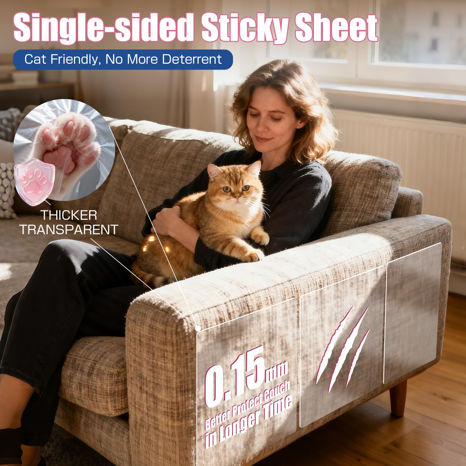 10PCS Cat Scratch Furniture Pr - Heat Transfer Vinyl Roll บทวิจารณ์และราคา