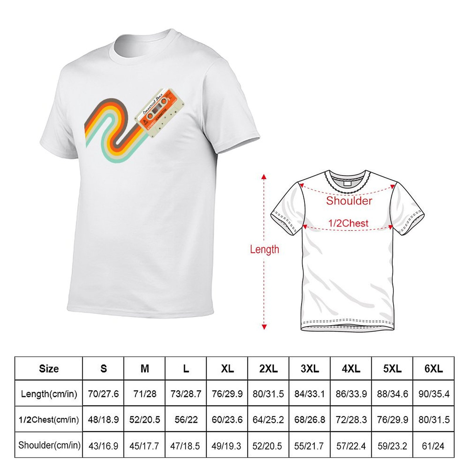 Commercial Demo Tape T-Shirt c - Commercial Printing And Graphics บทวิจารณ์และราคา