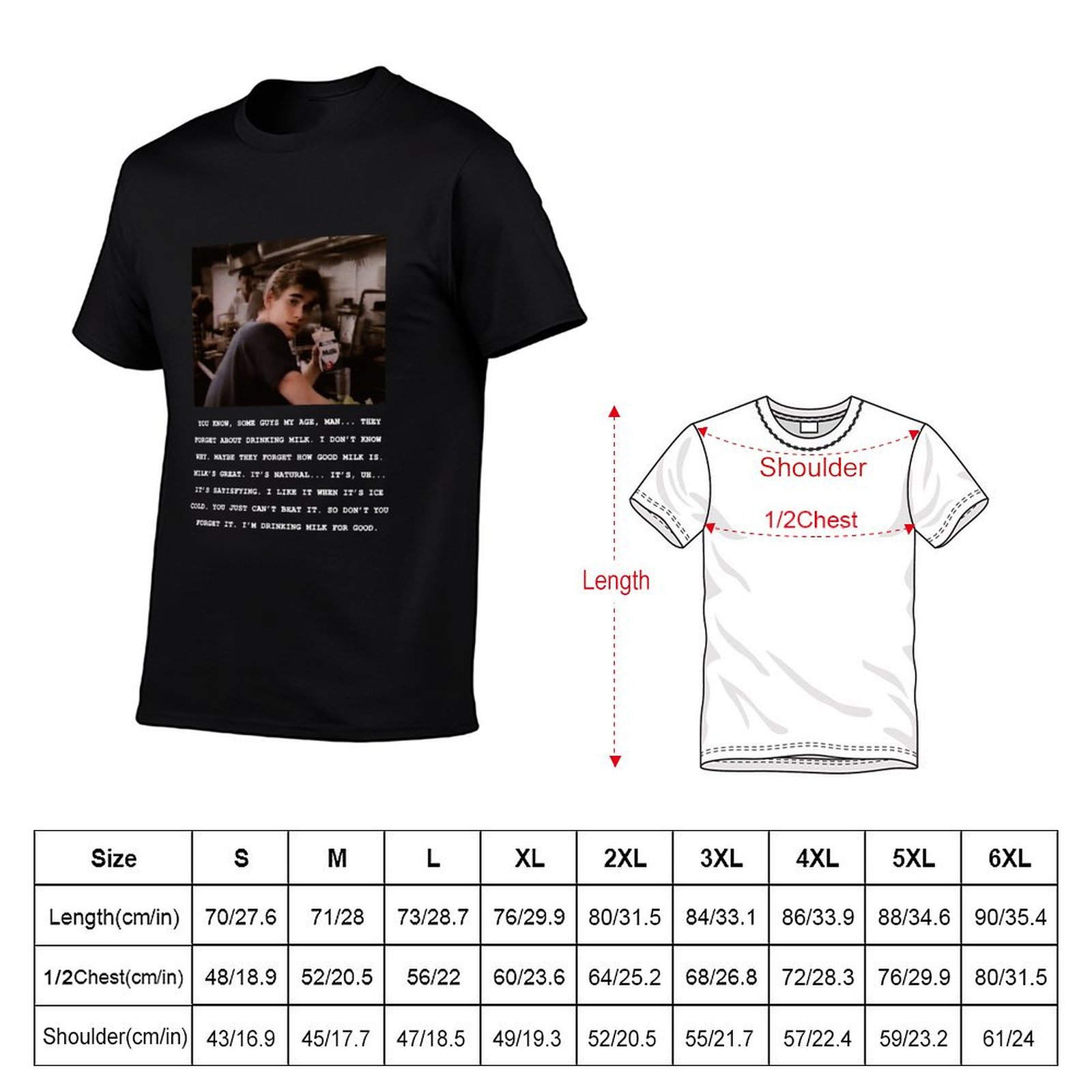 matt dillon milk commercial T- - Commercial Printing And Graphics บทวิจารณ์และราคา