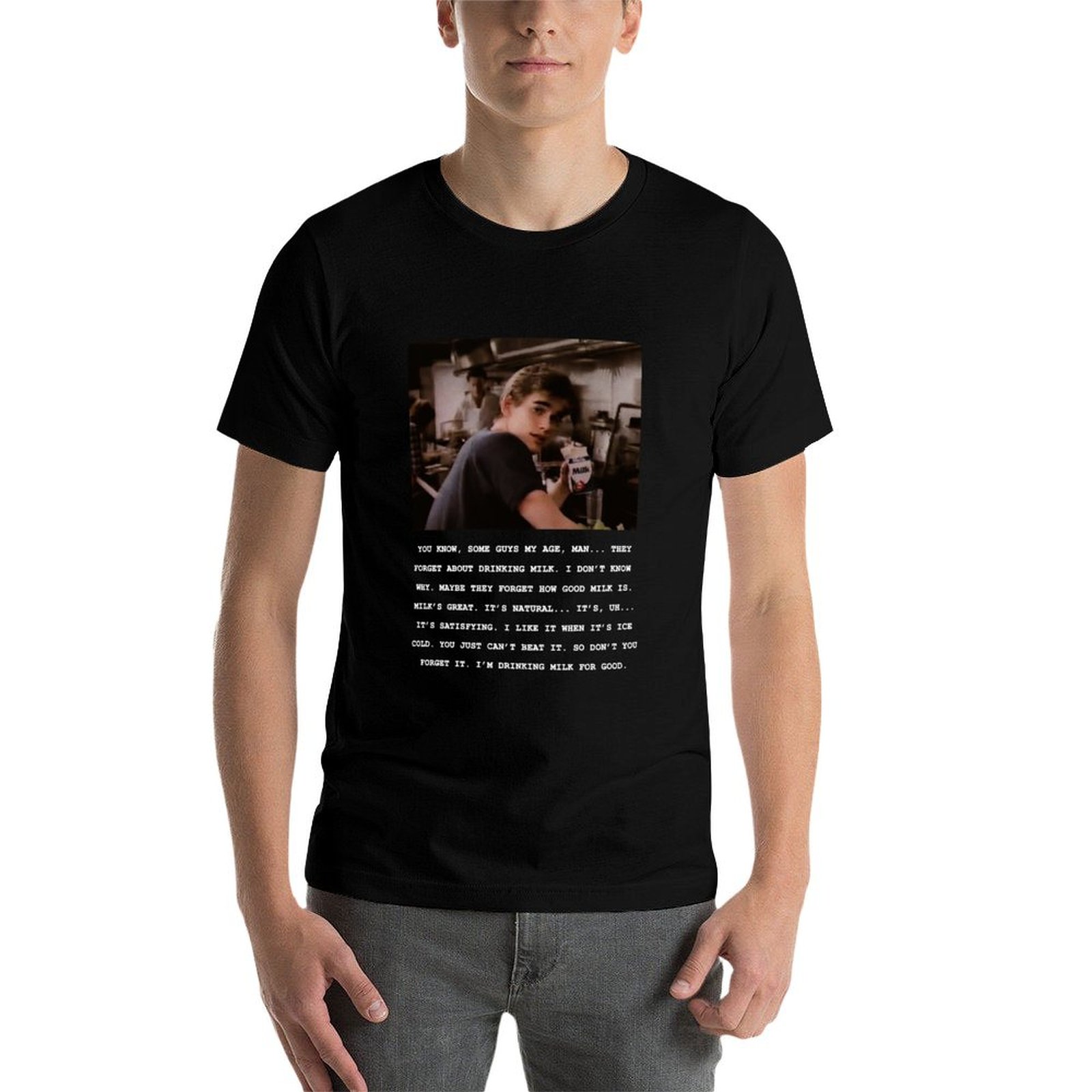 matt dillon milk commercial T- - Commercial Printing And Graphics บทวิจารณ์และราคา