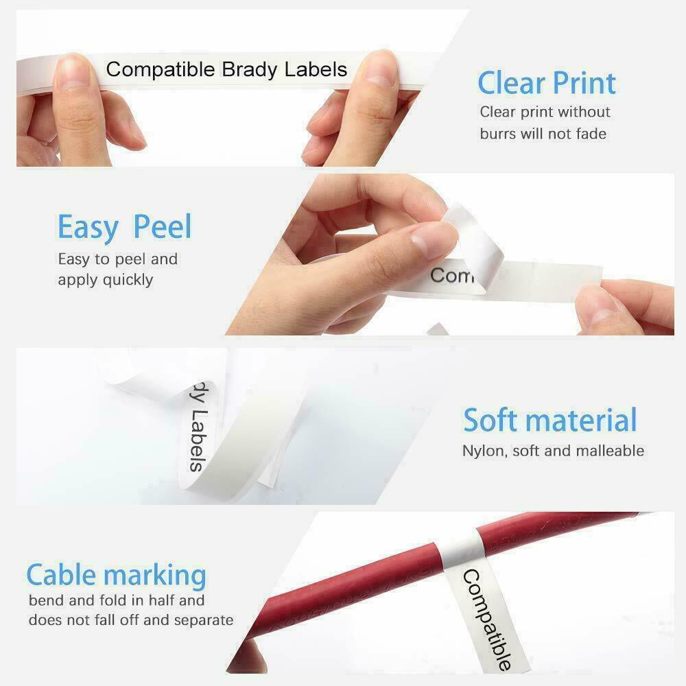 1-10PK Compatible for Brady BM - Heat Transfer Vinyl Roll บทวิจารณ์และราคา