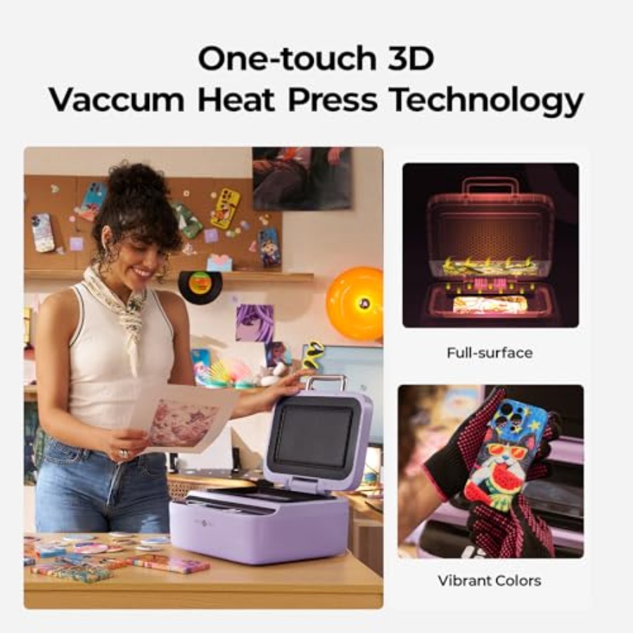Phone Case Heat Press for iPho - Heat Press Teflon Sheet บทวิจารณ์และราคา