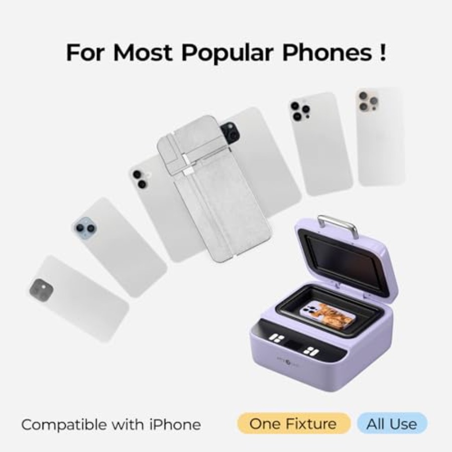 Phone Case Heat Press for iPho - Heat Press Teflon Sheet บทวิจารณ์และราคา