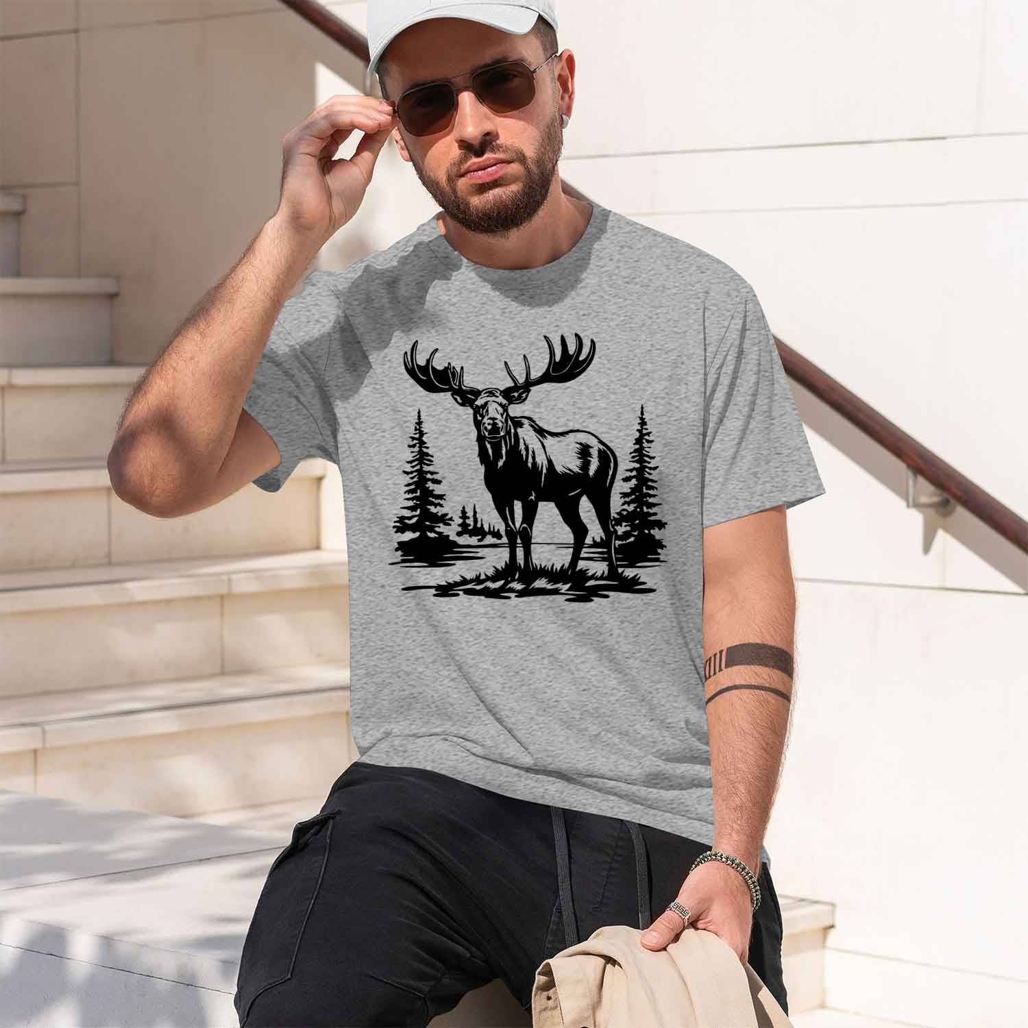 Moose Svg Cricut Cut File Comm - Commercial Print Model บทวิจารณ์และราคา