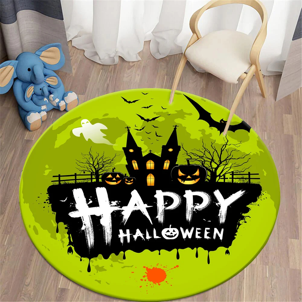 Halloween Round Carpet Magic P - Commercial Printing And Graphics บทวิจารณ์และราคา