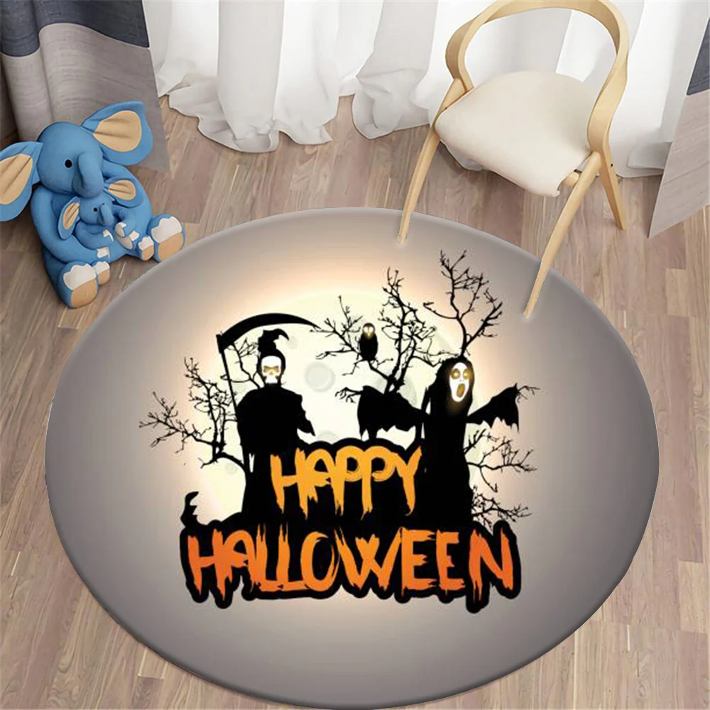 Halloween Round Carpet Magic P - Commercial Printing And Graphics บทวิจารณ์และราคา