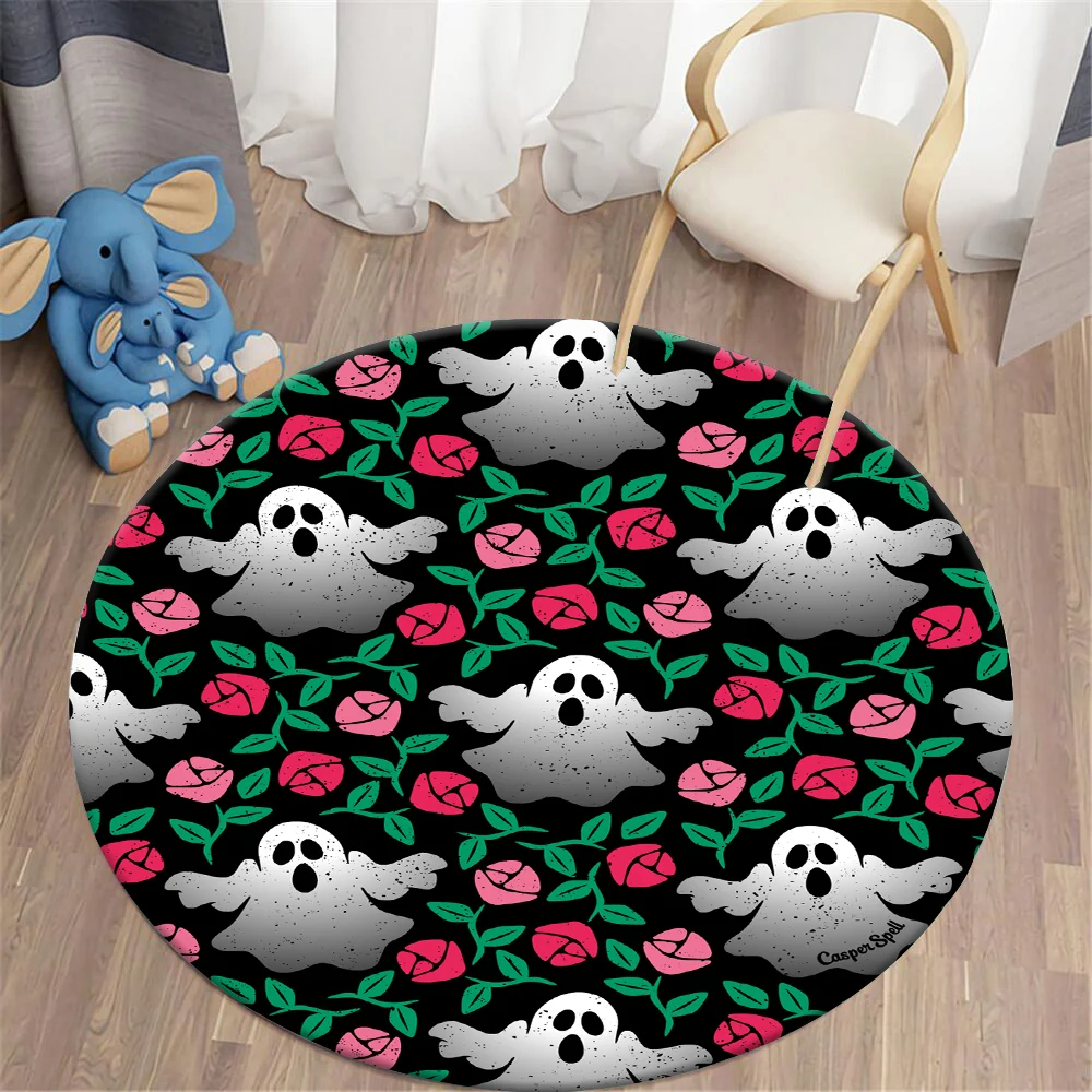 Halloween Round Carpet Magic P - Commercial Printing And Graphics บทวิจารณ์และราคา