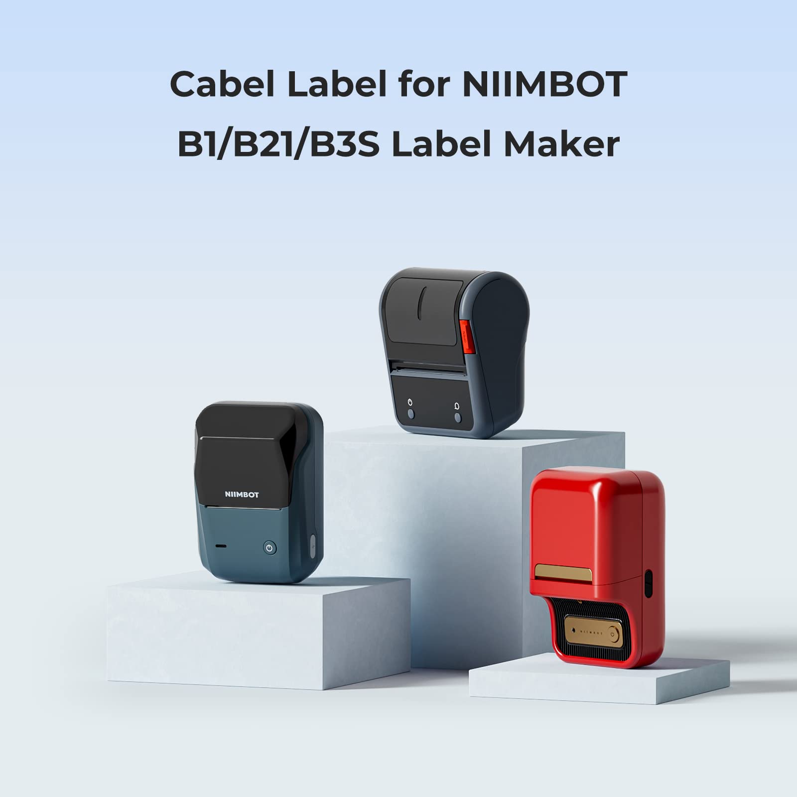 Niimbot Color Cable Label Wate - Heat Transfer Vinyl Roll บทวิจารณ์และราคา