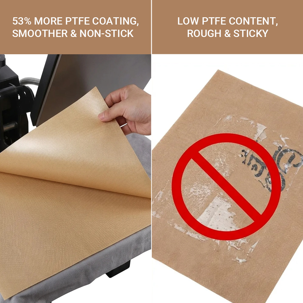 3 Pack PTFE Teflon Sheet for H - Heat Press Teflon Sheet บทวิจารณ์และราคา