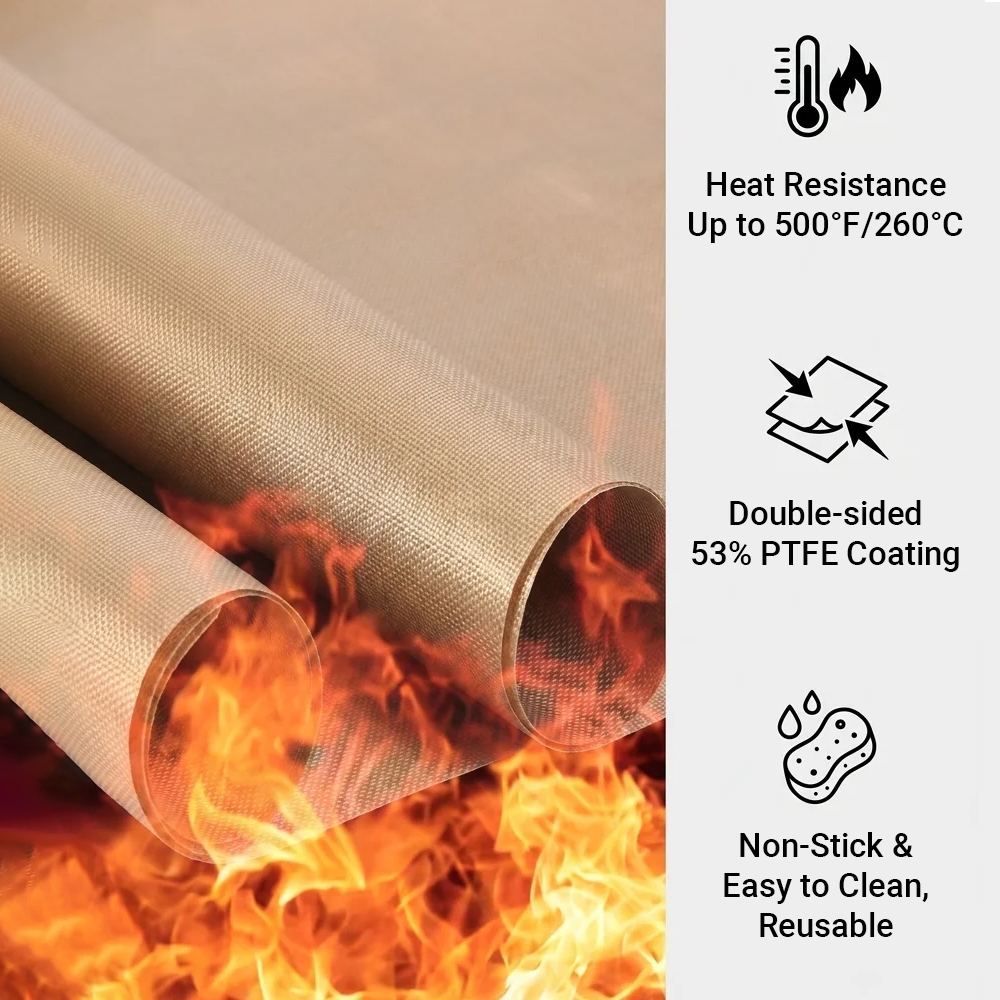 3 Pack PTFE Teflon Sheet for H - Heat Press Teflon Sheet บทวิจารณ์และราคา