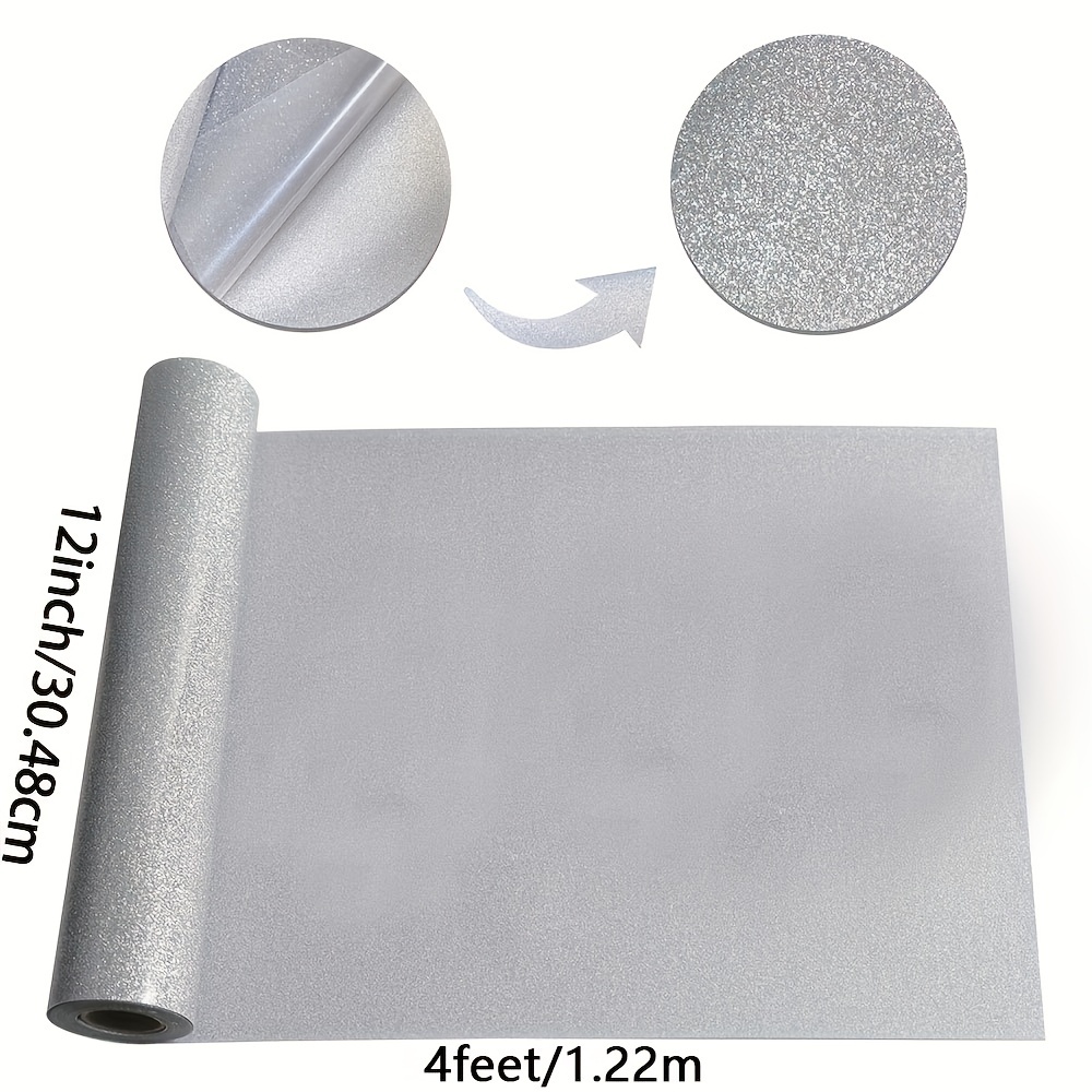 1 Pack, Glitter HTV Heat Trans - Heat Transfer Vinyl Roll บทวิจารณ์และราคา