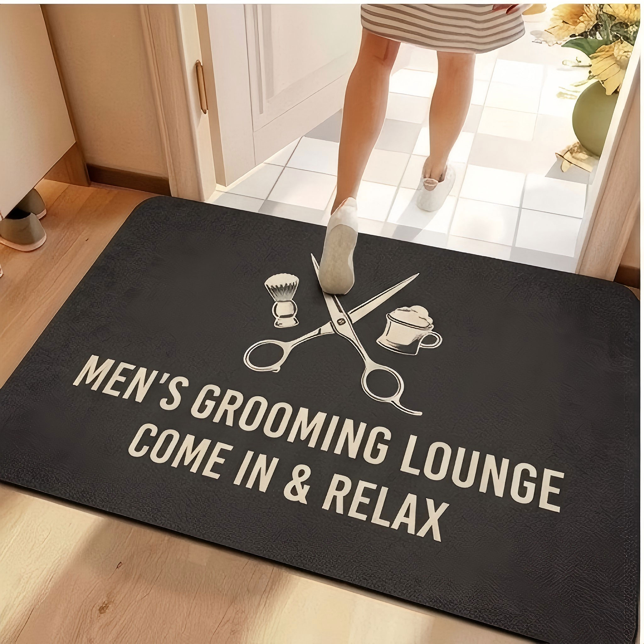 Barbershop pole welcome graphi - Commercial Printing And Graphics บทวิจารณ์และราคา