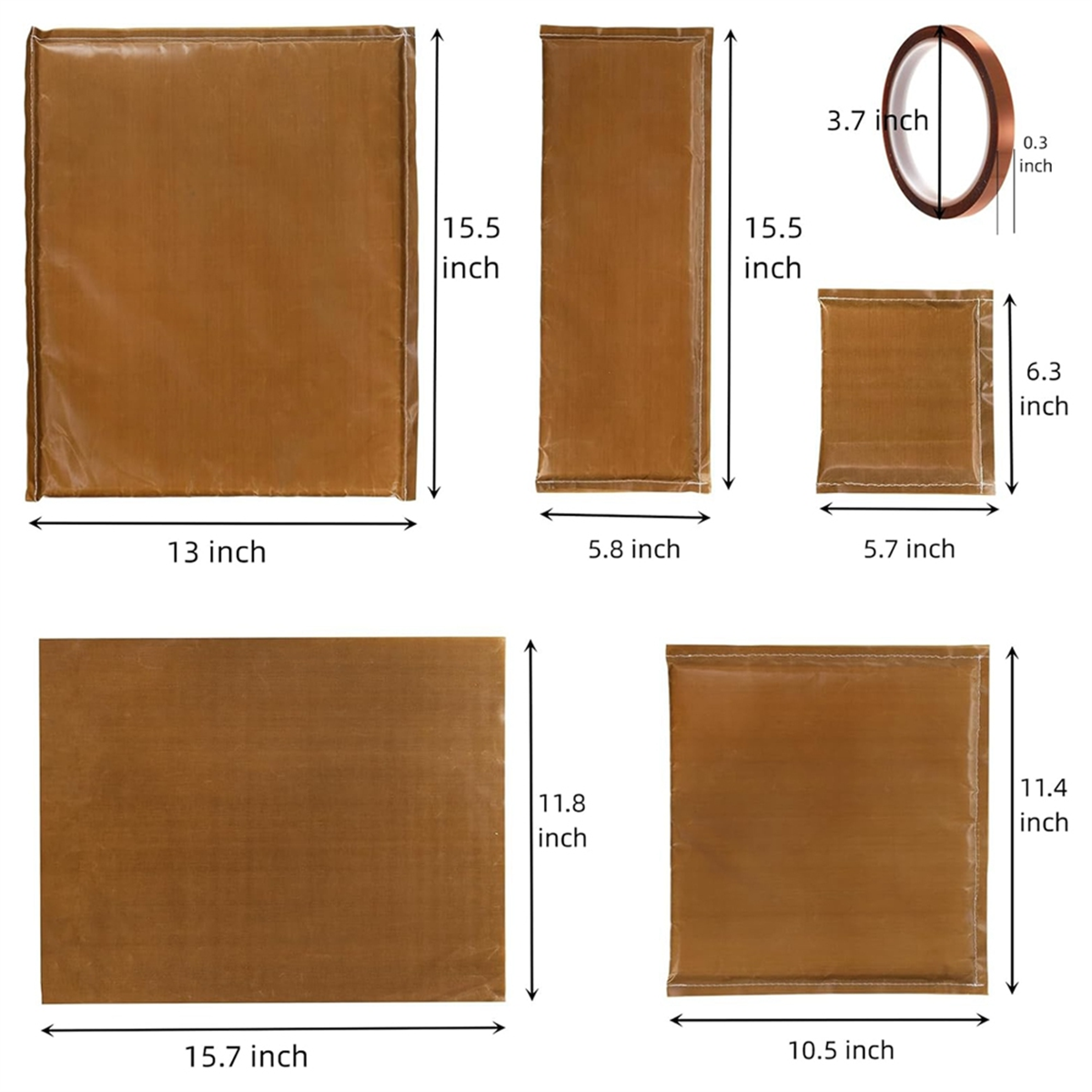 ABXHH 8 Pack Heat Press Pillow - Heat Press Teflon Sheet บทวิจารณ์และราคา